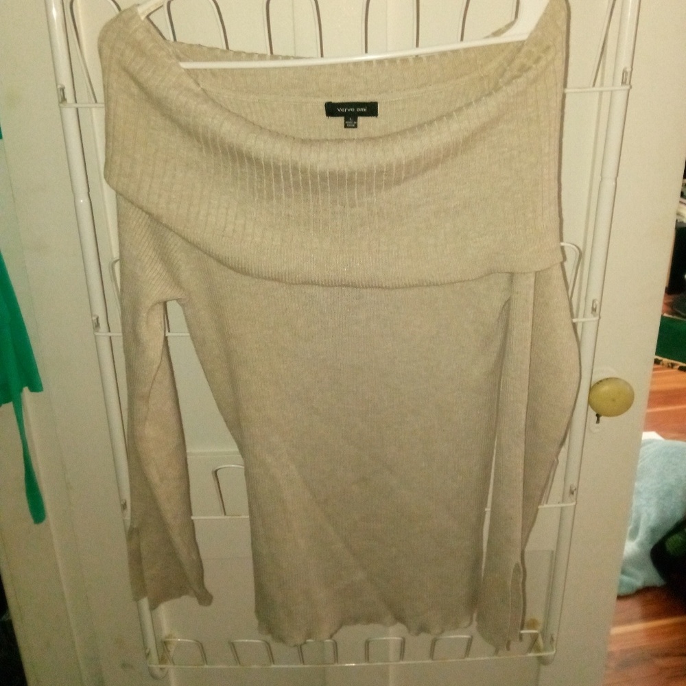 Cowl neck sweater